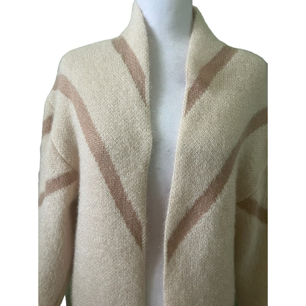 Steve Madden Cream and Tan Women's Coat - Picture 4 of 10